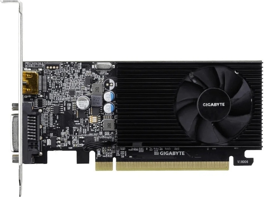 Видеокарта GIGABYTE GeForce GT 1030 Low Profile D4 2G GV-N1030D4-2GL 2Gb