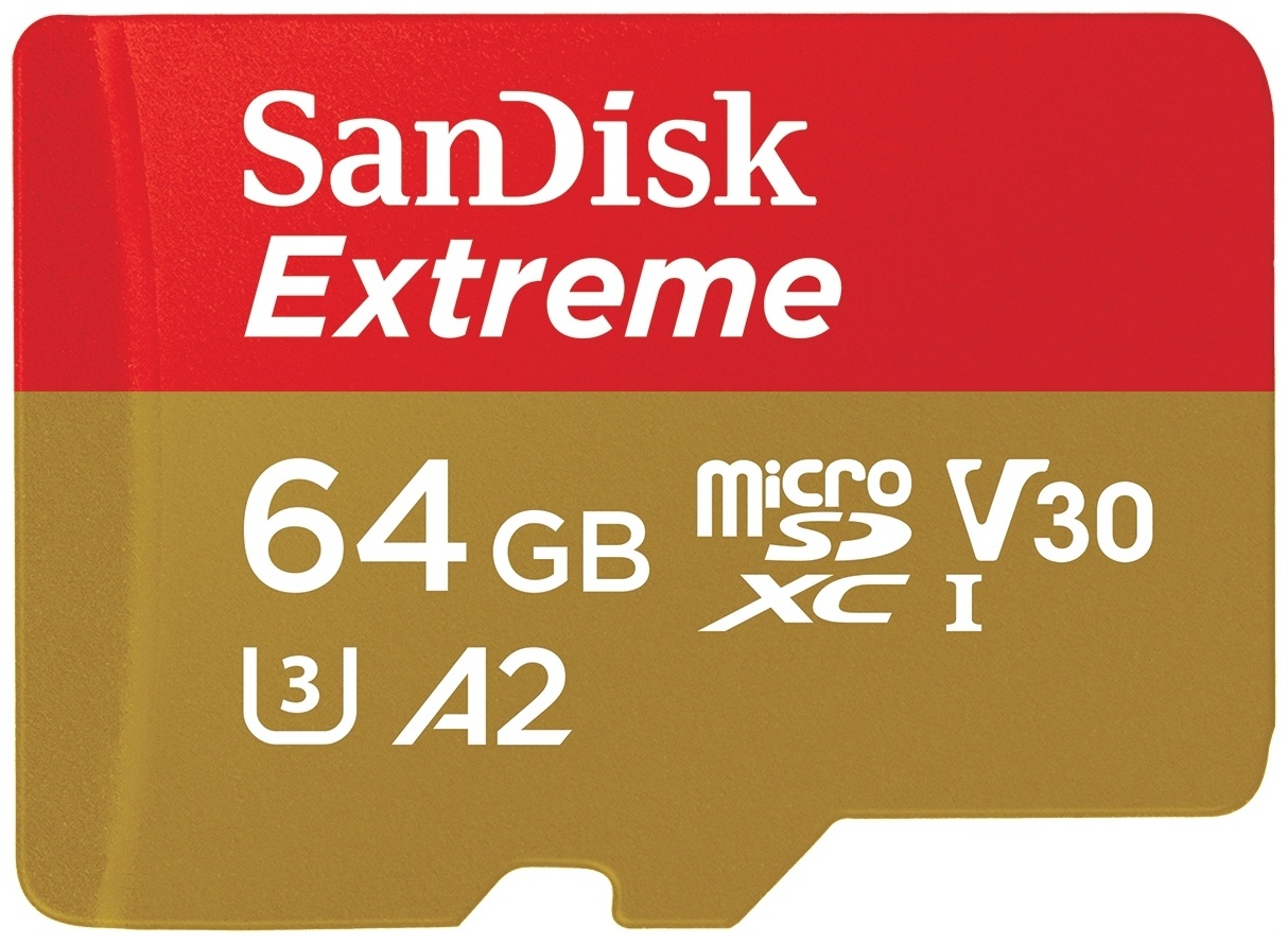 Карта памяти SanDisk Extreme SDSDQX-064G-U46A 64 Гб