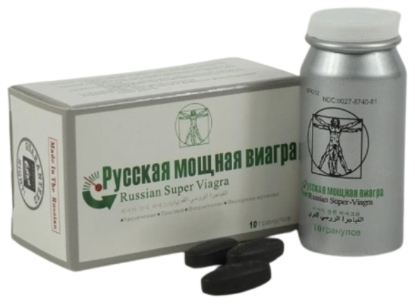 Купить Super Caps Русская мощная виагра таблетки 10 шт в Алматы ...