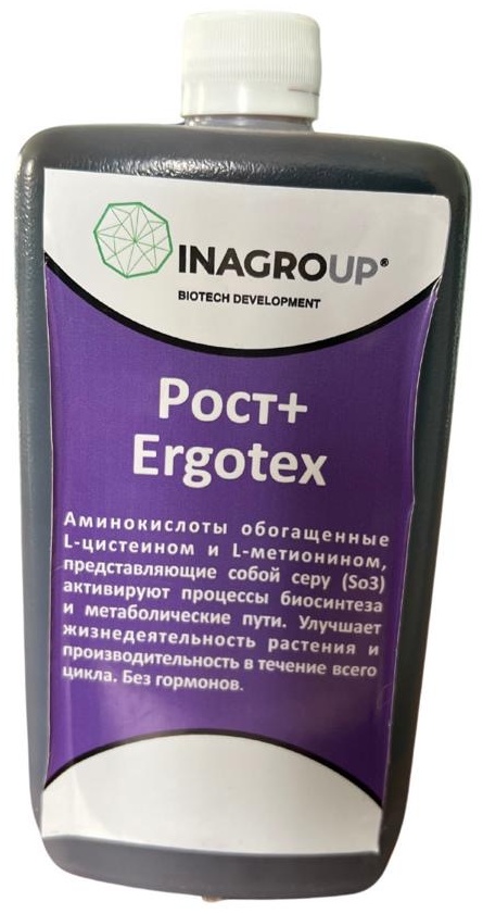 Inagroup biotech жидкость Ergotex удобрение с аминокислотами 1 л кг
