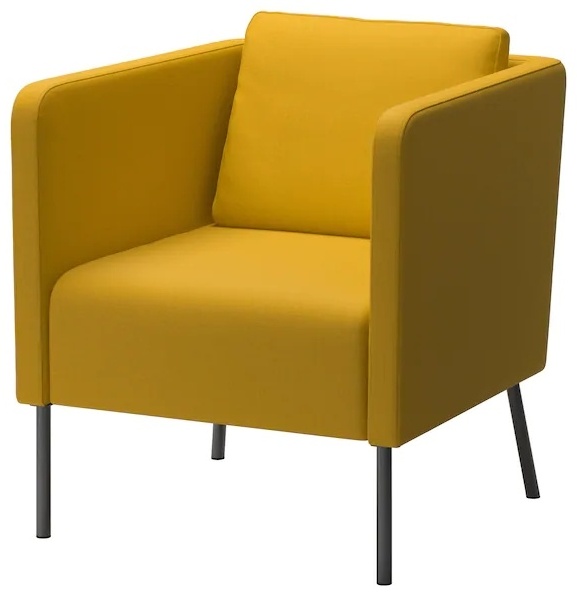 Купить IKEA классическое кресло, обивка ткань Экерё 20384511 Шифтебу в ...