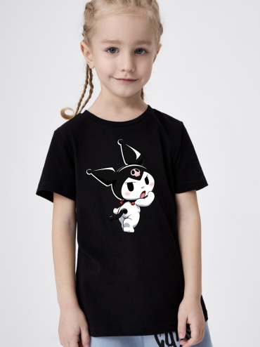 Футболка Куроми Kuromi TMH_TREND.KZ черный