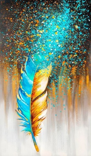 KARTINA PRINT картина Абстрактные картины на холсте "Перия" 60x100 см
