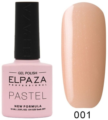 ELPAZA гель-лак Pastel 001 Симфония глянцевое 10 мл