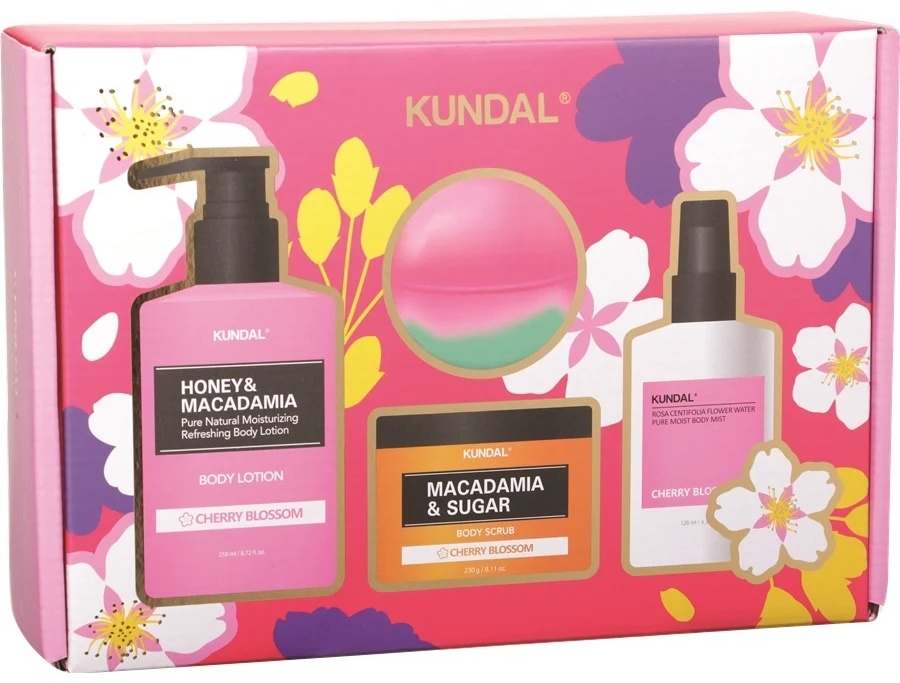 Kundal Bath Body Gift Edition Cherry Blossom набор для тела для женщин