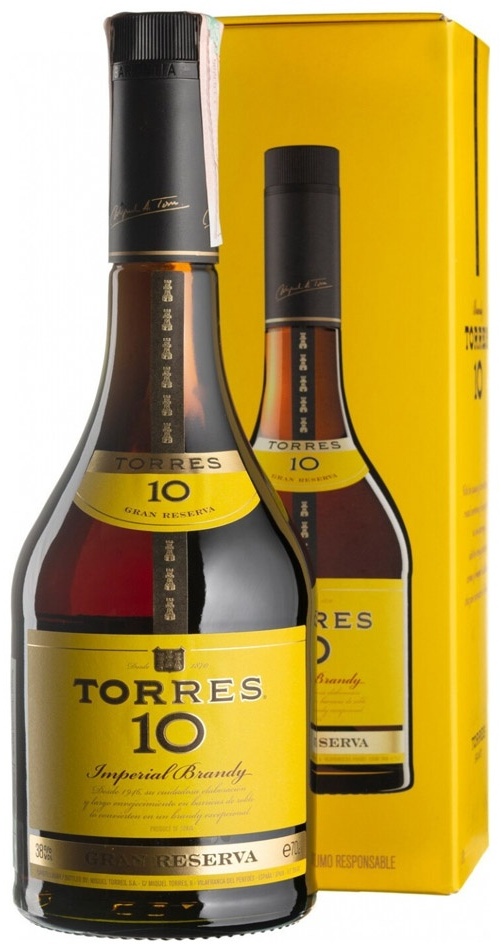 Купить Коньяк TORRES 10 YO Gran Reserva reserve 38% 700 мл в кредит в ...