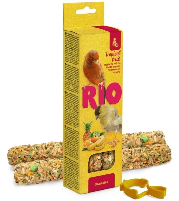 RIO палочки с тропическими фруктами для канареек 80 г