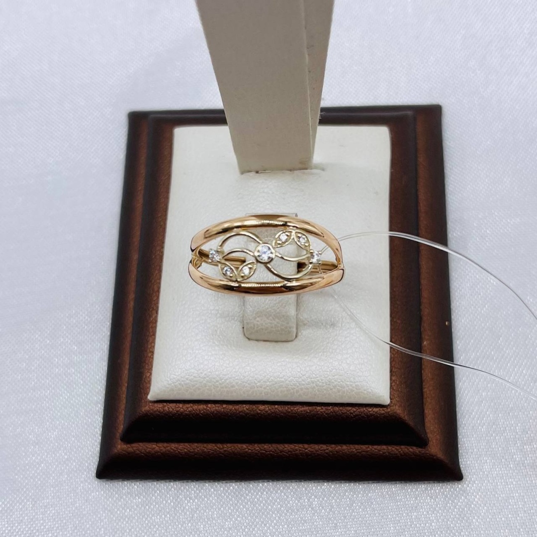 Gold Karla Gold Karla DA2004-087 19 1.27 г золото, фианит