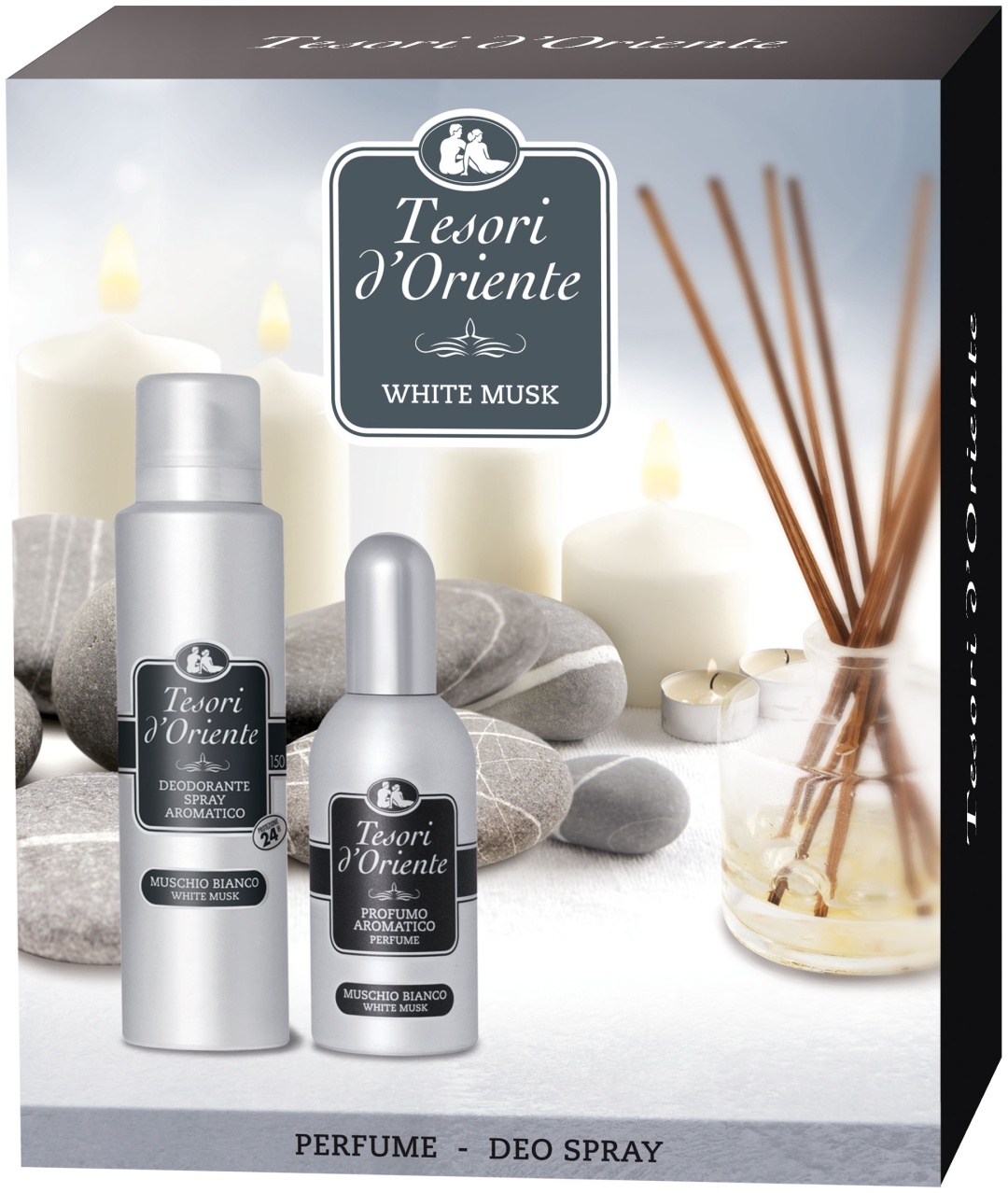 Tesori d’Oriente Muschio Bianco White Musk набор для тела унисекс