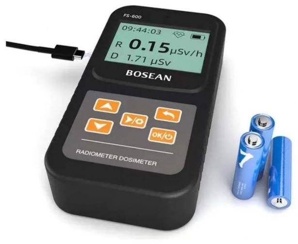 Bosean FS-600 дозиметр счетчик Гейгера, измеритель радиации