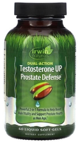 Irwin Naturals Testosterone UP Prostate Defense 60 таблеток