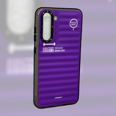 Чехол для Samsung Galaxy S21 FE фиолетовый