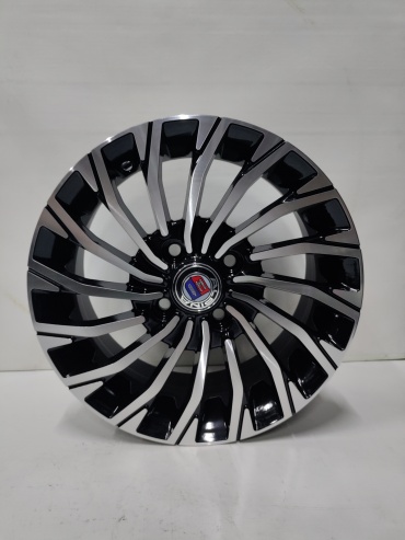 LKN 34566 6x14/4x100 D67.1 ET35 4 диска черный, серебристый