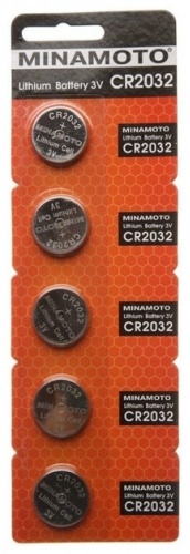 Батарейка CR2032 MINAMOTO 5 шт