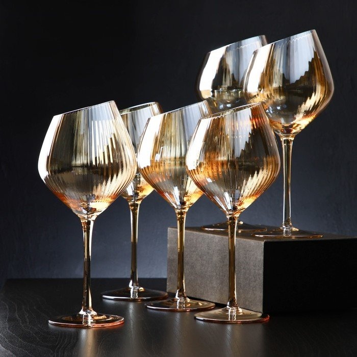 Набор бокалов Magistro 550 мл, стекло, 6 шт