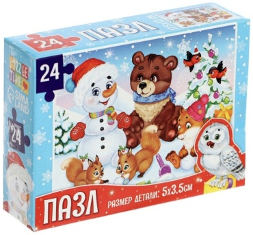 Puzzle Time 9815519 24 деталей