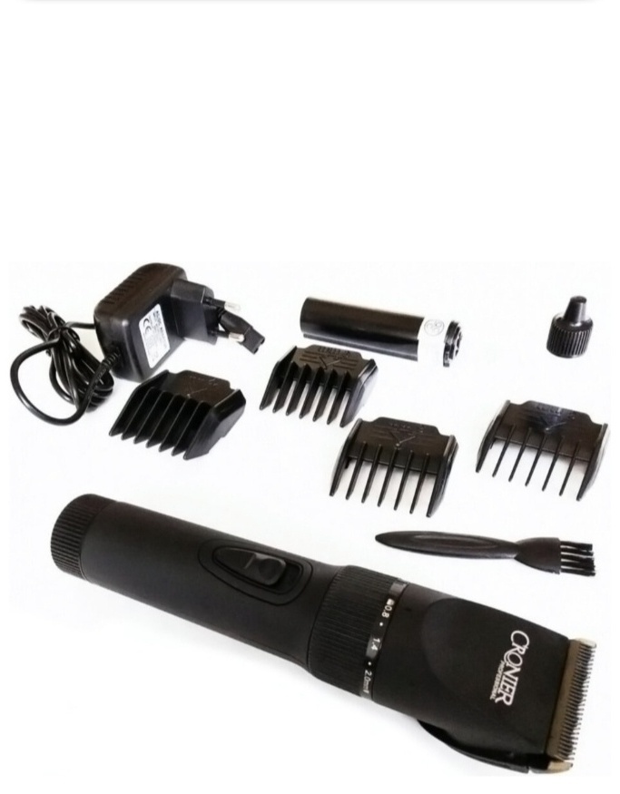 Cronier машинка для стрижки CR-1255 черный, серый