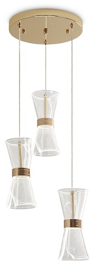 Люстра подвесная Freya LED, кол-во ламп: 3 шт
