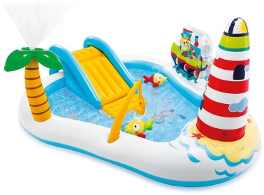 Бассейн надувной Intex Fishing Fun 57162 NP, 218x188x99 см