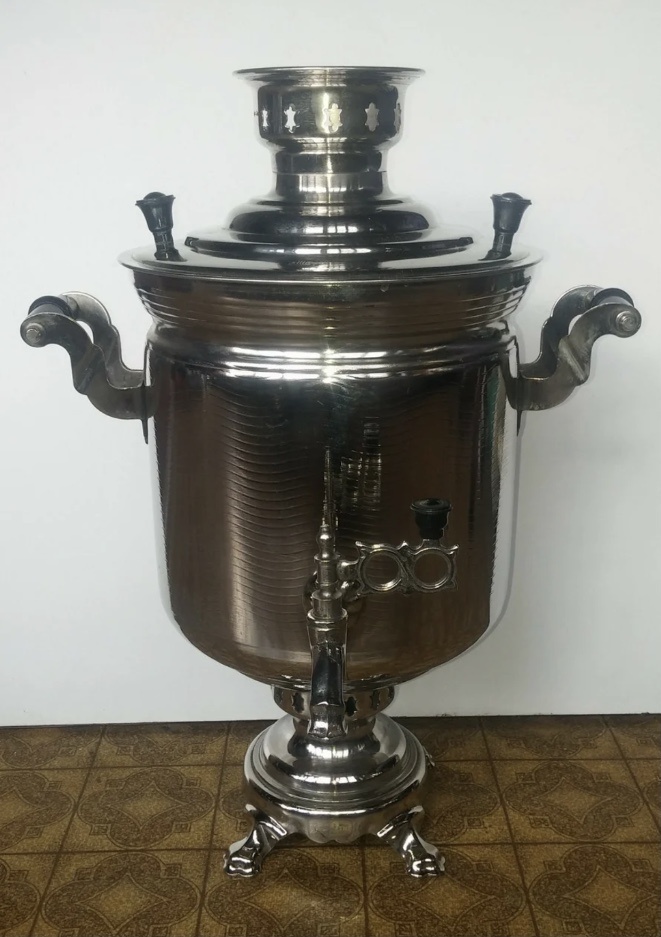 Abhika самовар 100004 7 л, латунь
