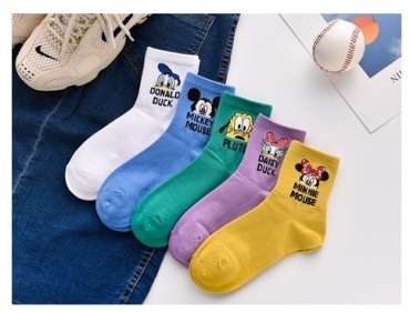 Носки Fashion Socks 5 пар мультиколор 35-41