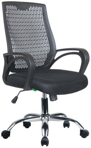 Офисное кресло RV DESIGN Start RCH 8081E Black, черный