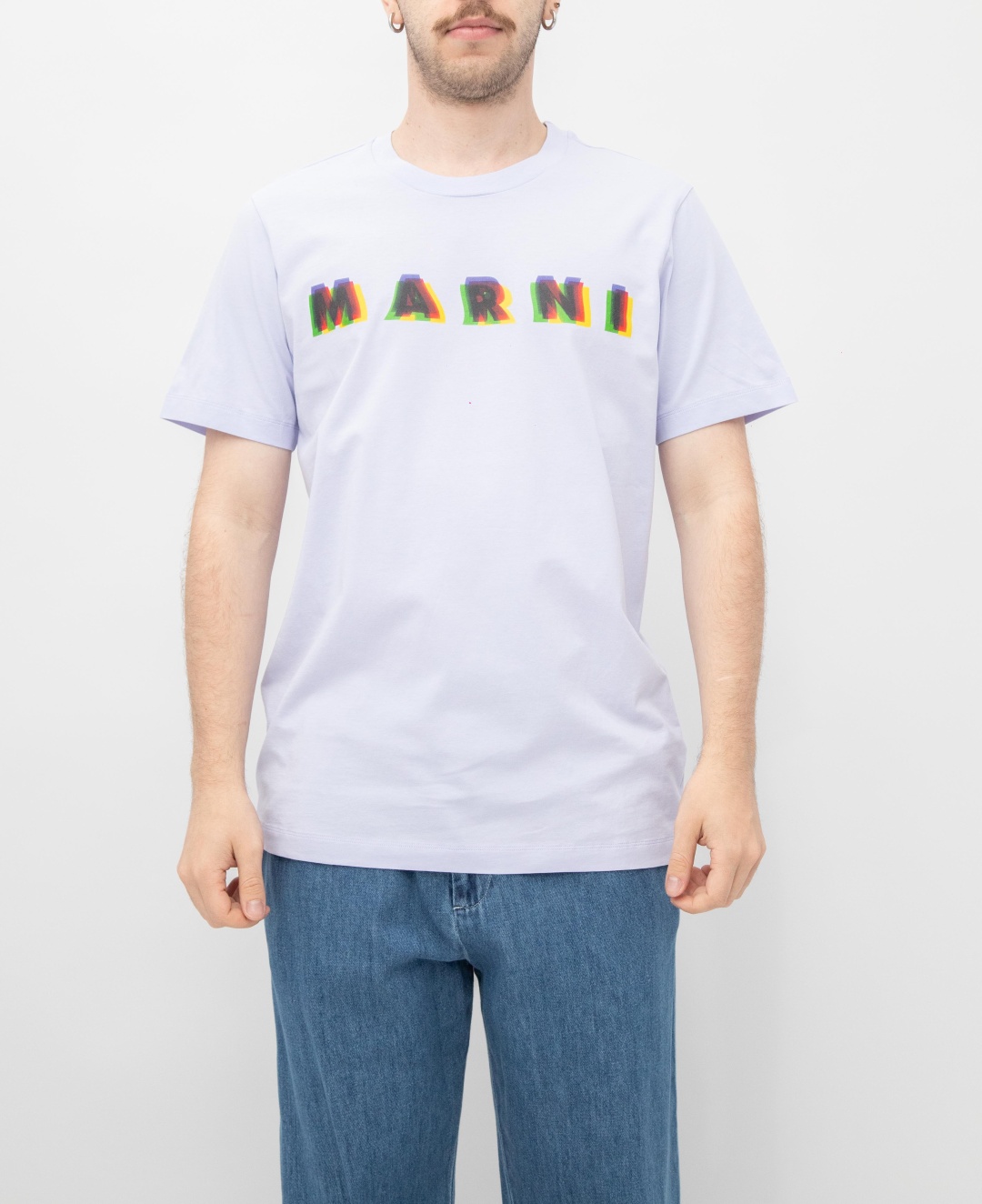 Футболка Marni сиреневый