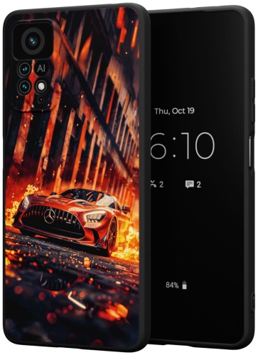 Чехол Mcover для Xiaomi NOTE 12 Pro, NOTE 11 PRO рисунок