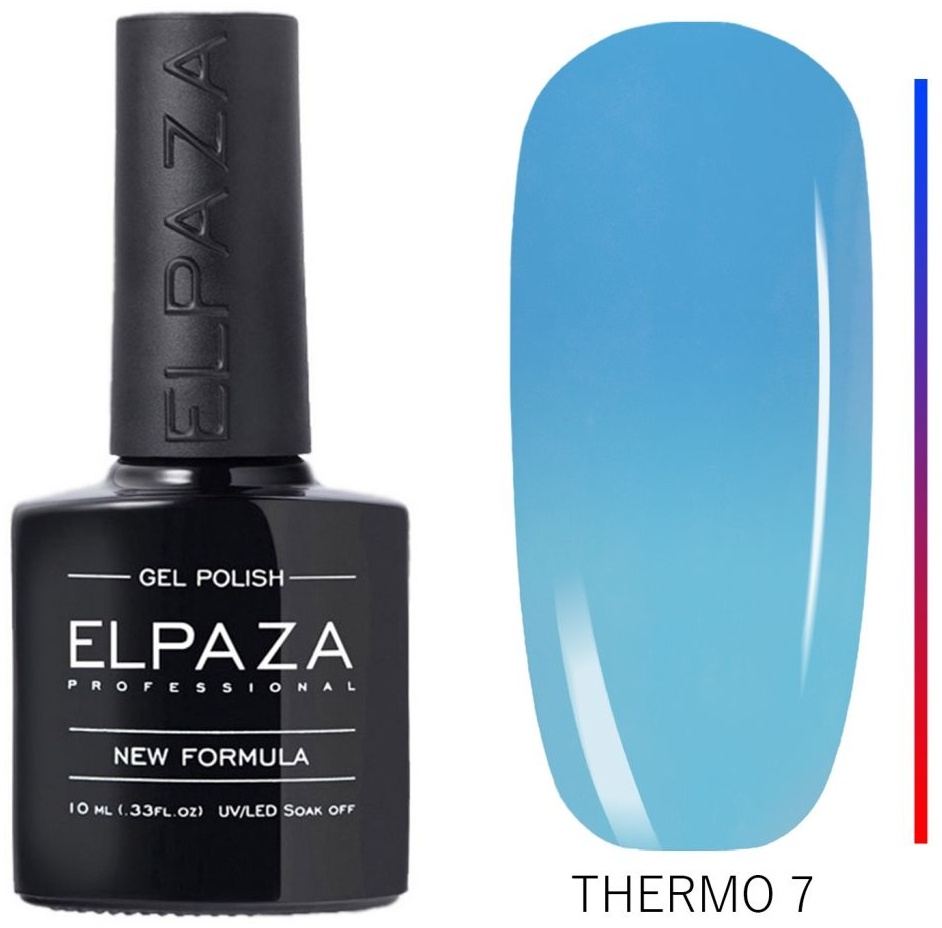 ELPAZA гель-лак Thermo 07 глянцевое 10 мл