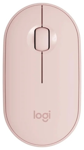 Мышь Logitech Pebble M350 розовый