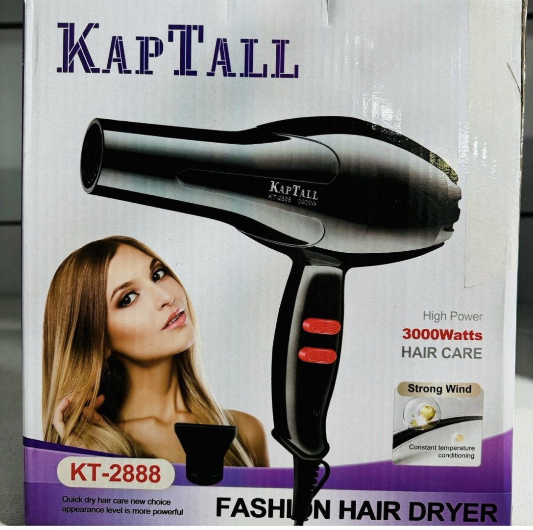 KapTall KT-2888 фен черный