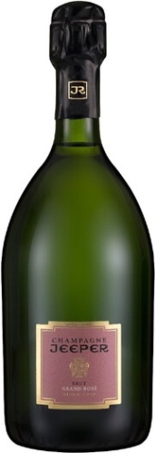Шампанское Champagne Jeeper Grand Rose брют 12% 0.75 л