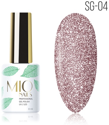 Mio Nails гель-лак So glam #4 камуфлирующее 8 мл