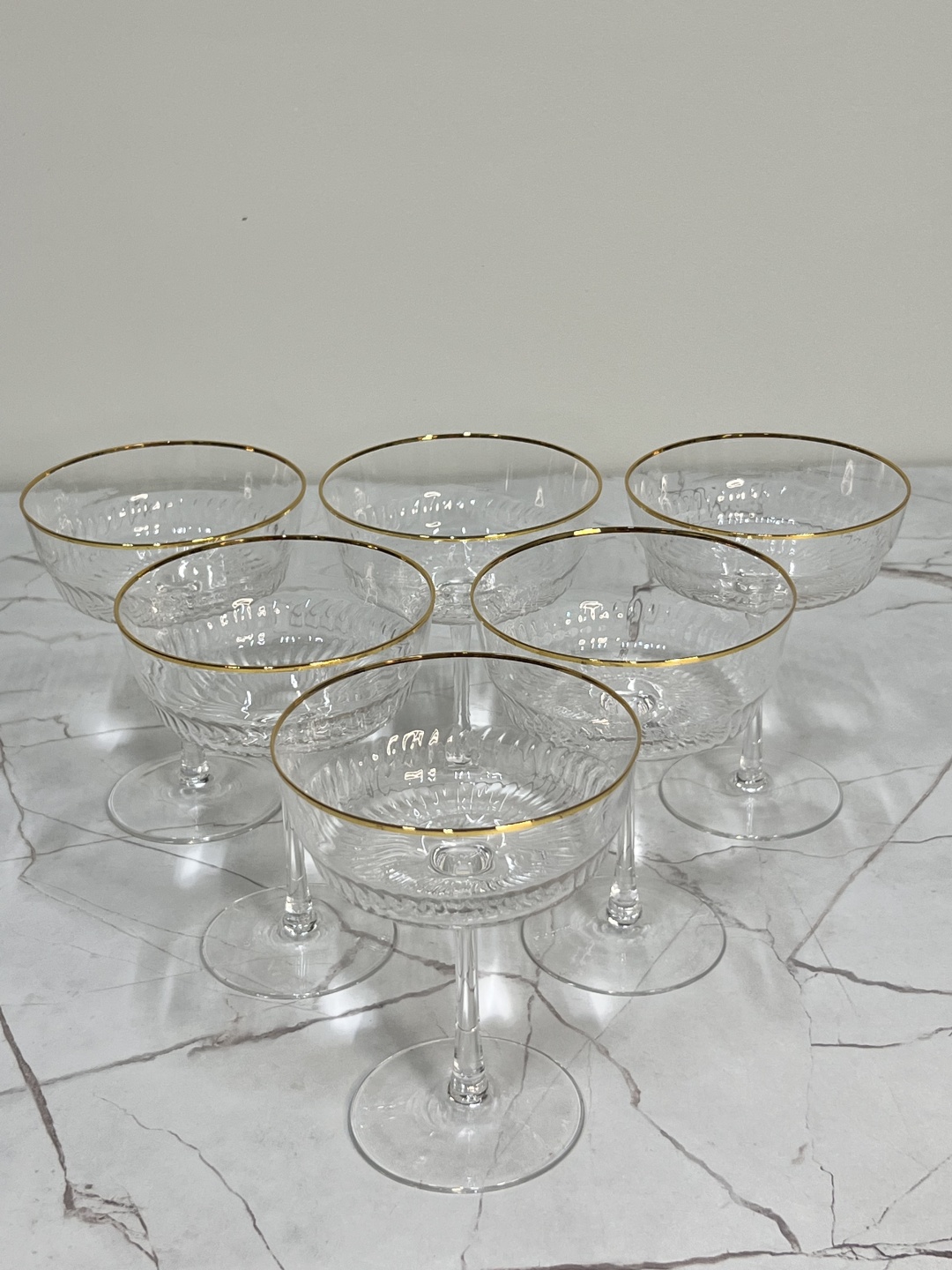 GLASS креманка GS-122 круглая 6 шт, стекло