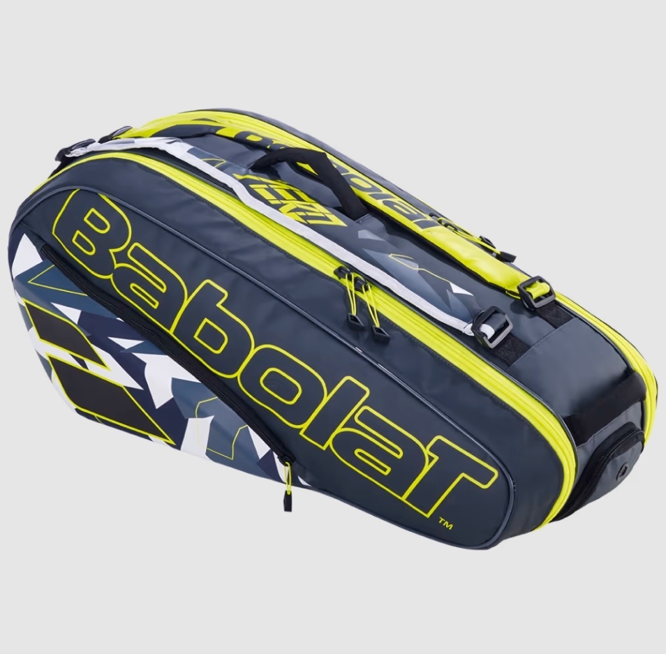 Сумка Babolat полиэстер желтый, графит 60 л