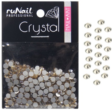 RuNail Professional стразы шампань, 2,7 мм 1 шт