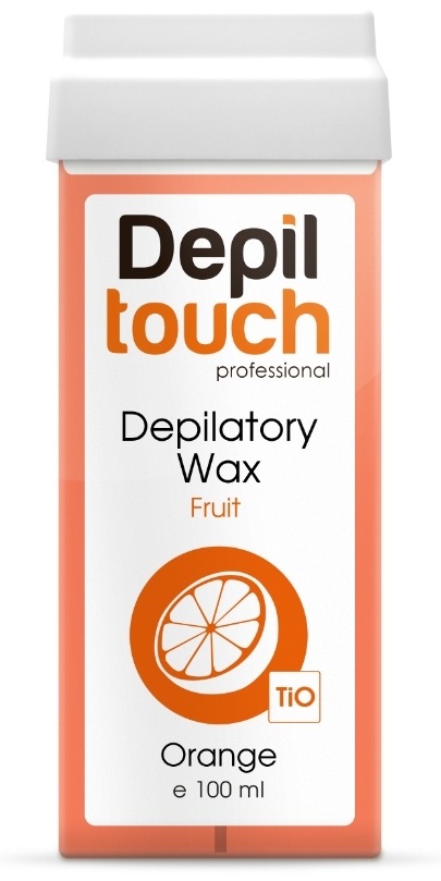 Воск пленочный Depiltouch Fruit Orange плотность плотная в картридже 100 мл