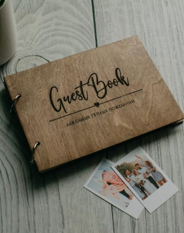 ANS craft фотоальбом Guest book свадебный формат 10x15