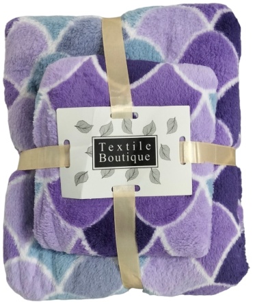 Набор полотенец Textile Boutique 140x70 см, микрофибра, 2 шт,
