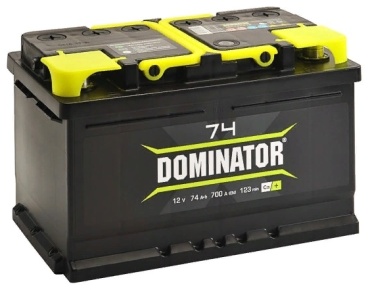 Dominator 45450012 Dominator 74 Ач обратная
