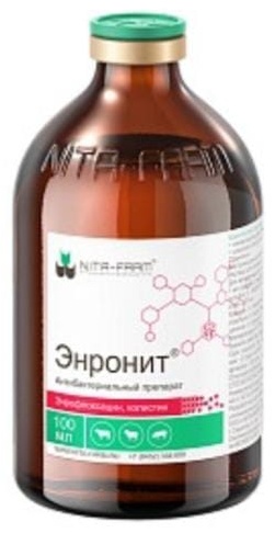 NITA-FARM инъекции Энронит 100 мл антибиотик
