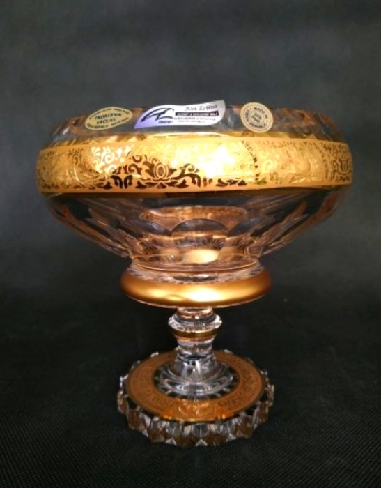 Фруктовница Alec Zverino 1 шт, хрусталь, 21х21 см