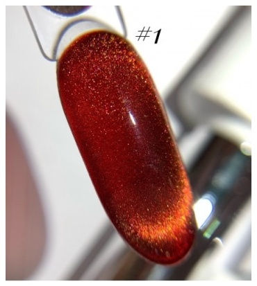 OG Nails гель-лак Red cat 1 глянцевое 8 мл