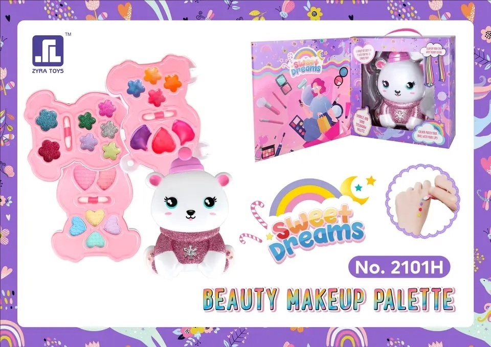 Детская декоративная косметика набор для девочек Zyra Sweet Dreams Makeup Set