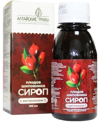 Купить Фармгрупп ООО Шиповника сироп 100 мл в Алматы – Магазин на Kaspi.kz