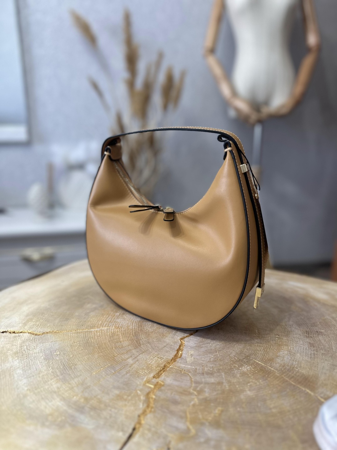Купить Сумка хобо Genuine Leather 2200000000186 натуральная кожа ...