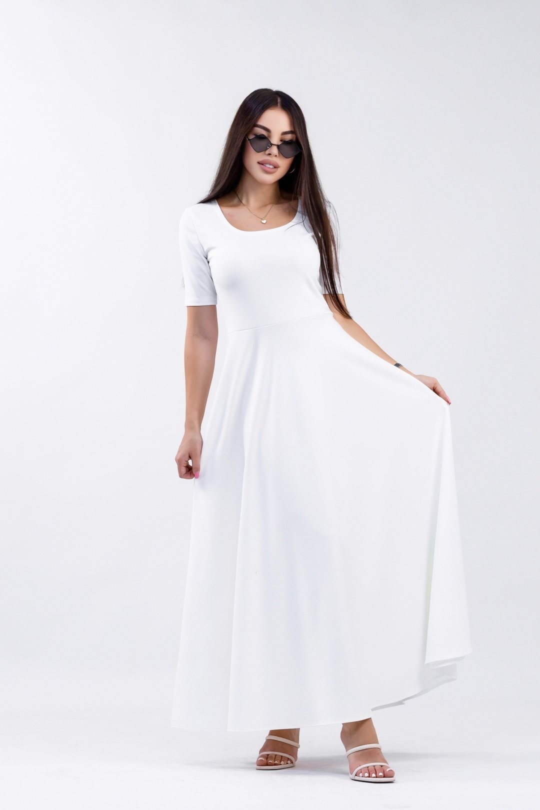 Сарафан LALINA FASHION BRAND белый