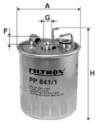 FILTRON топливный фильтр PP841/1