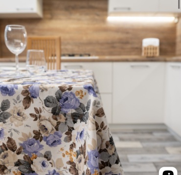 Скатерть R.I.Textile 175x150 см, дак, 1 шт
