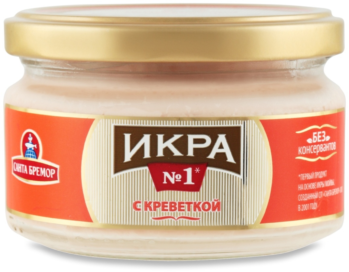 Санта бремор икра с креветкой